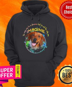 Dachshund You May Say I’m A Dreamer But I’m Not The Only One Imagine Dog Hoodie