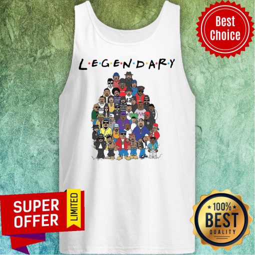 Funny Rapper All Friends Legendary Tank Top