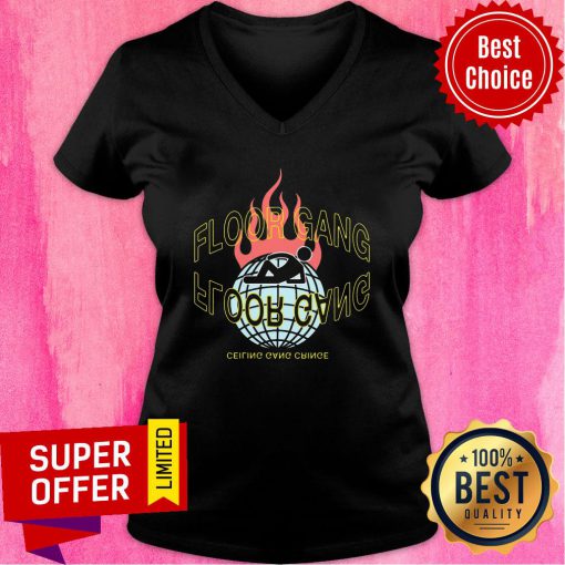 Nice PewDiePie Merch Floor Gang V-neck